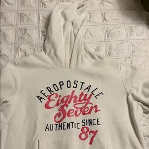 White Aeropostale Hoodie